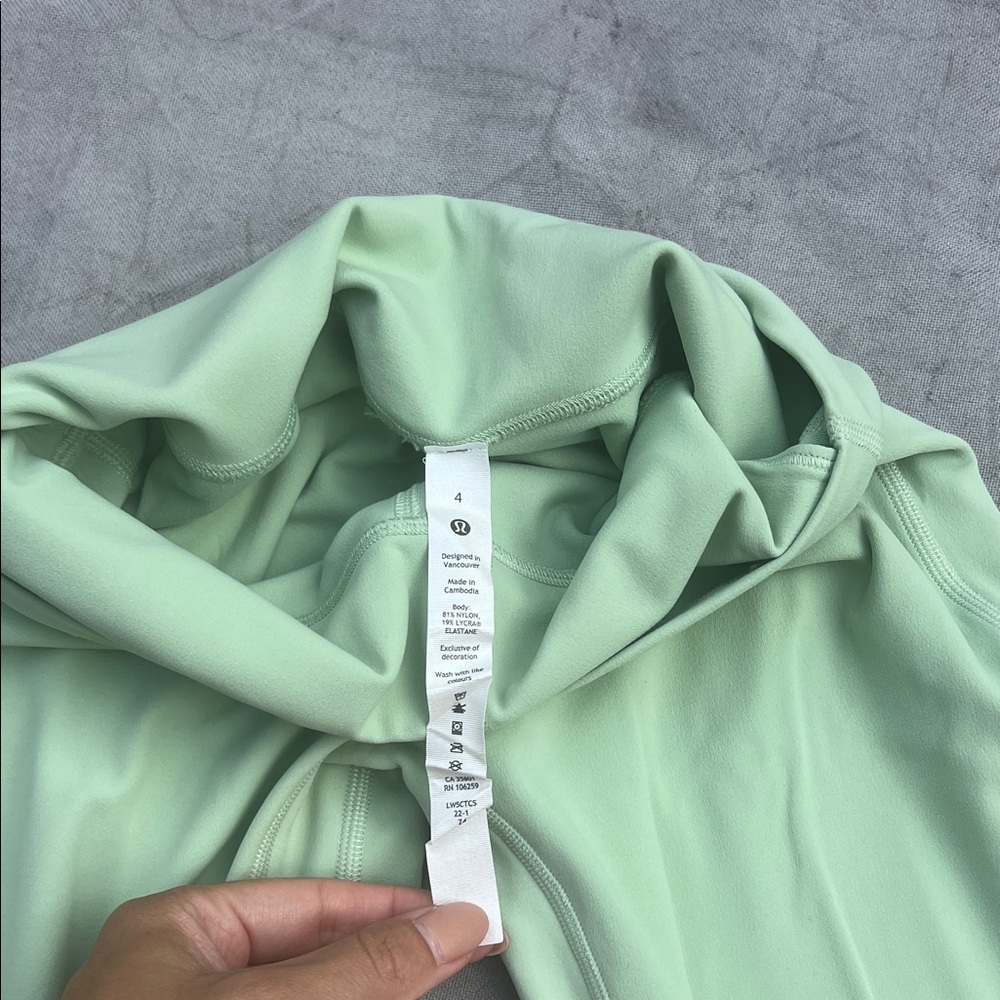 Lululemon Athletica Light Green Leggings